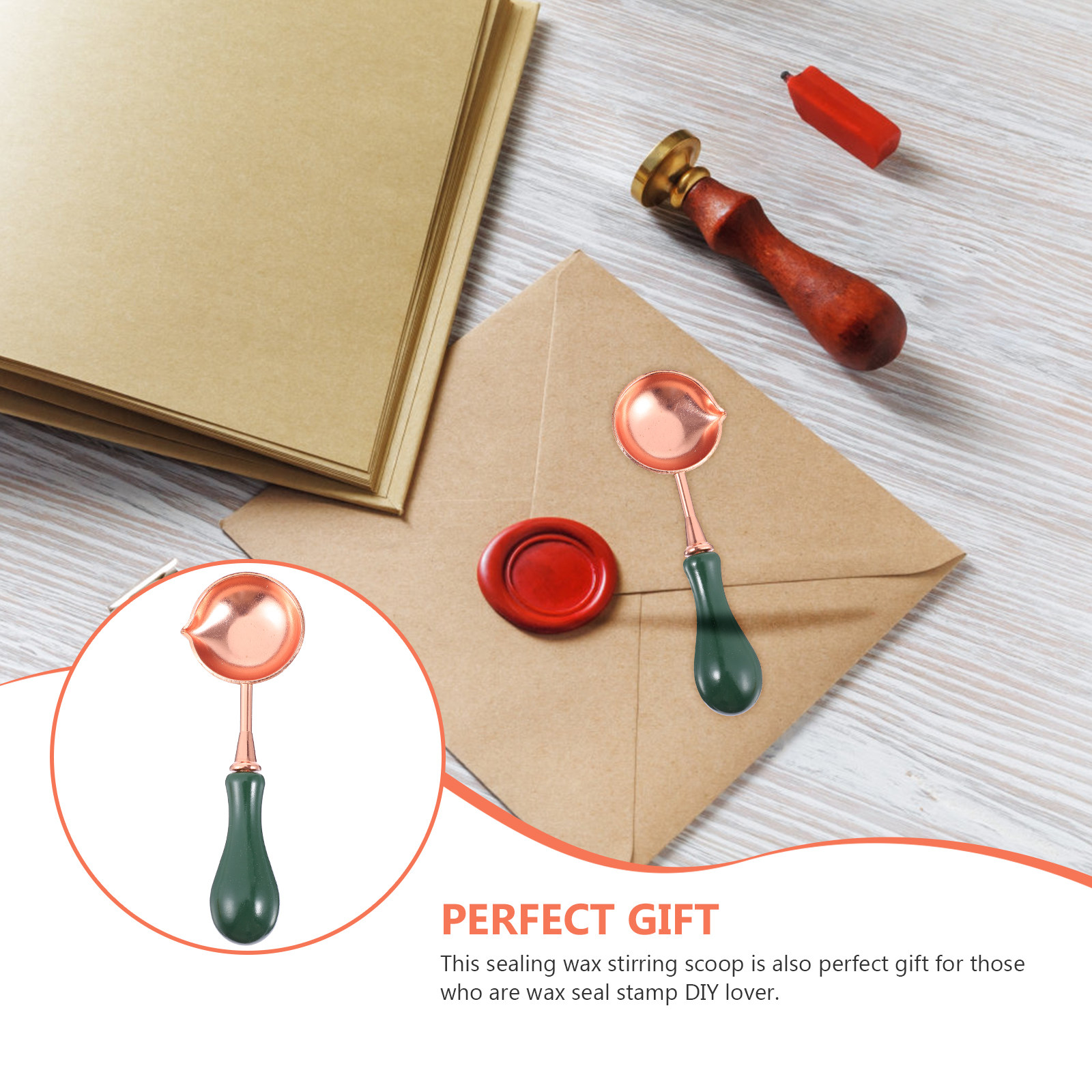 Wachssiegel-Löffel für Umschlä – Wedding Envelopes Bewertung und Preis