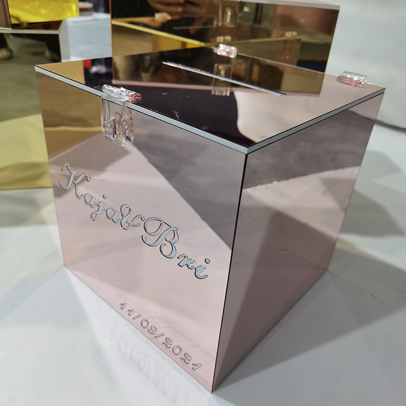 Innovative Acryl-Kartenbox Hoc – Wedding Card Box Bewertung und Preis